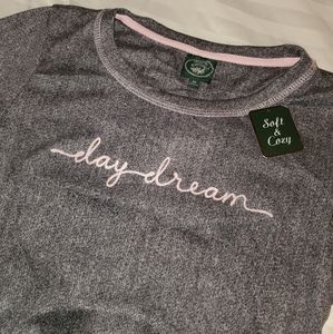 NEW Soft and Cozy Pajamas PJ Set Gray And Pink